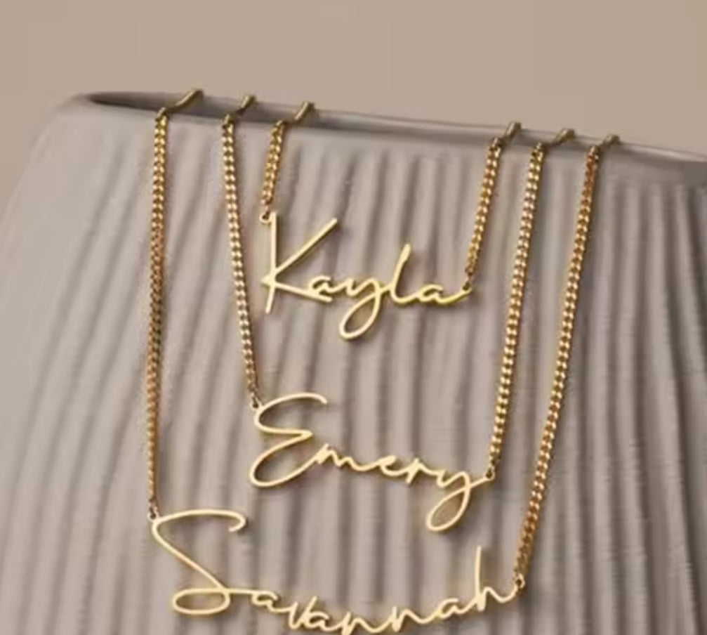 “Caramel Drizzle” Necklace