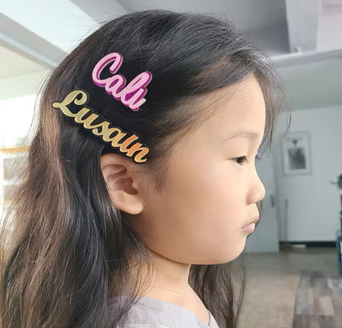 "Custard" Hair Clips