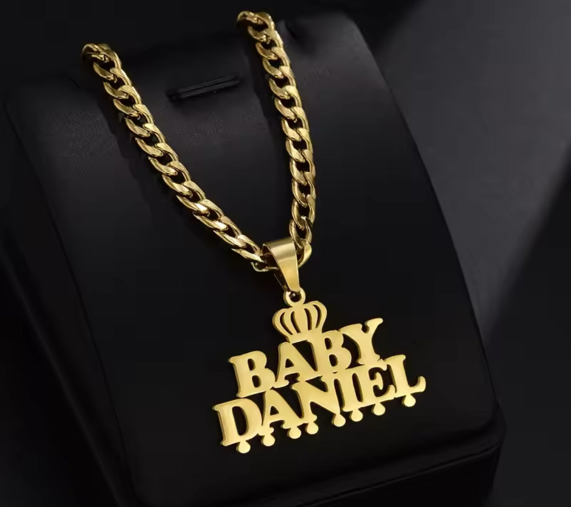 Chocolate Crown Necklace