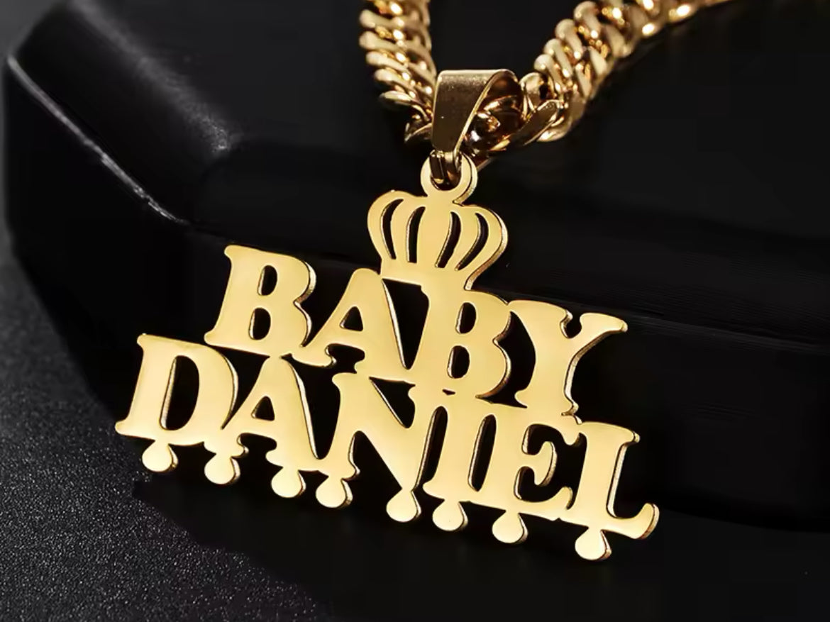 Chocolate Crown Necklace