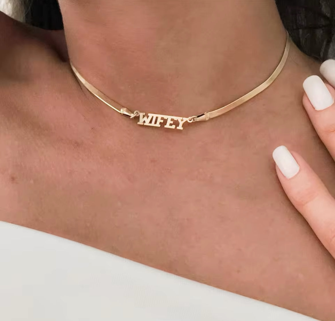 "Gingerbread" Necklace