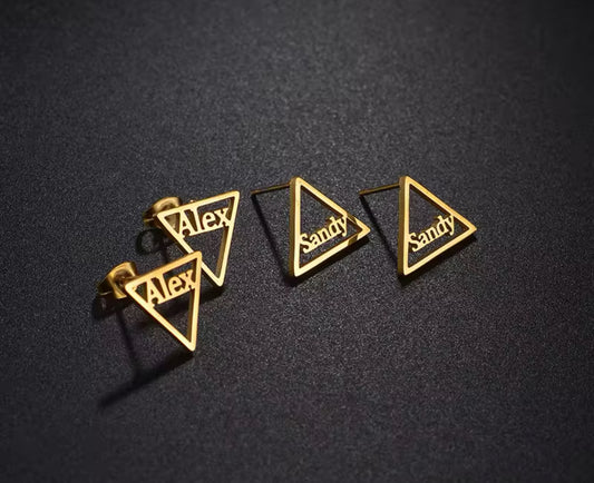 “Pineapple Upside Down” Custom Earrings