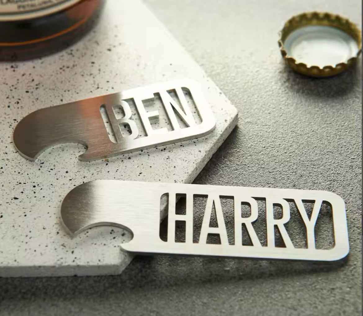 "Jellyroll" Bottle opener