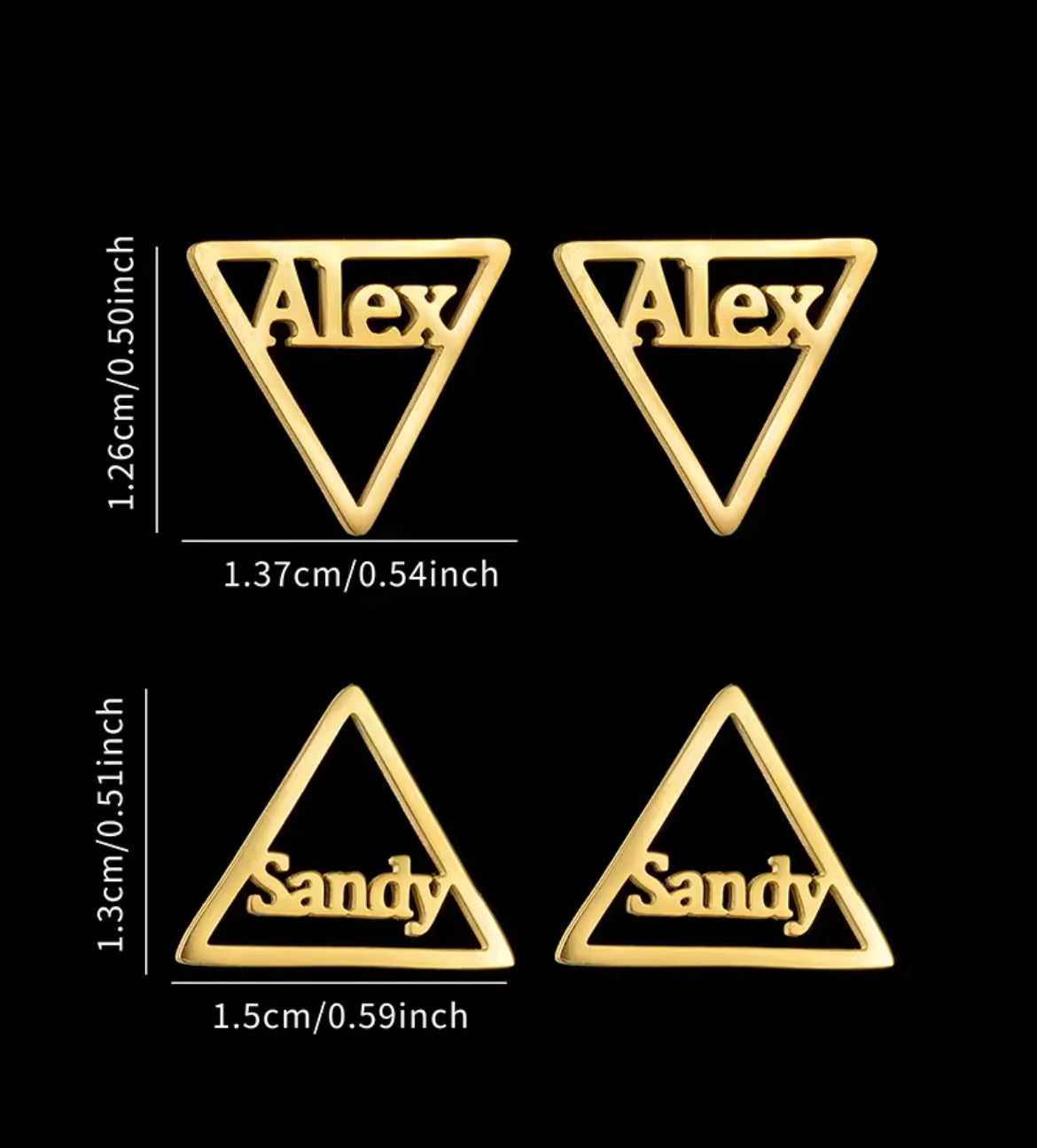 “Pineapple Upside Down” Custom Earrings