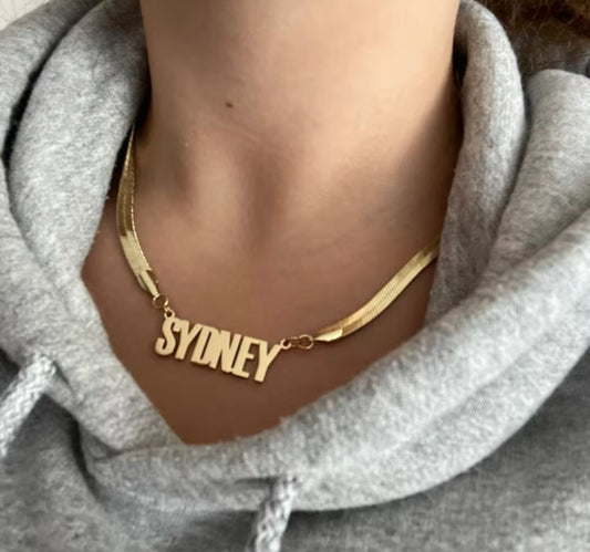 "Gingerbread" Necklace