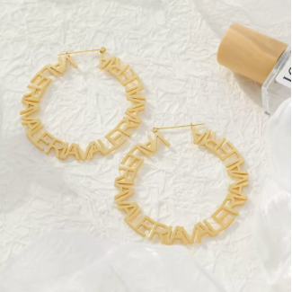 The Vanilla Swirl Hoops