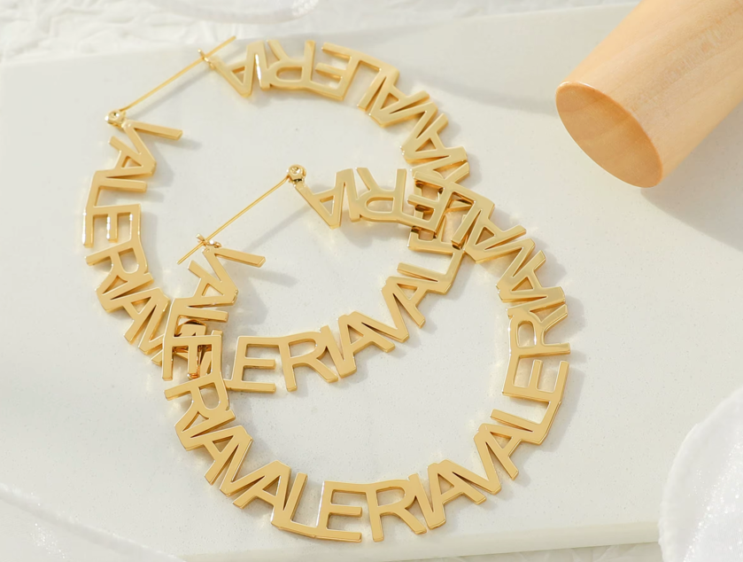 The Vanilla Swirl Hoops